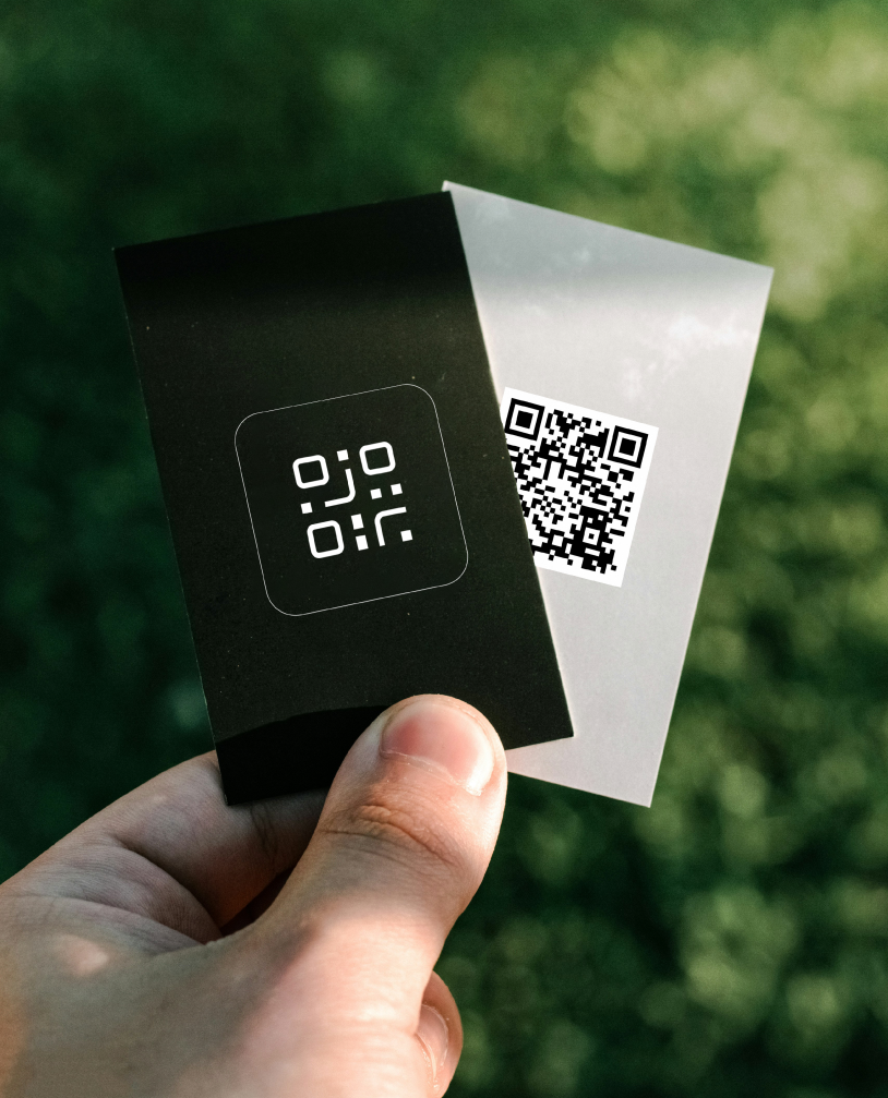 Professional QR code services for business cards, flyers, and restaurant menus