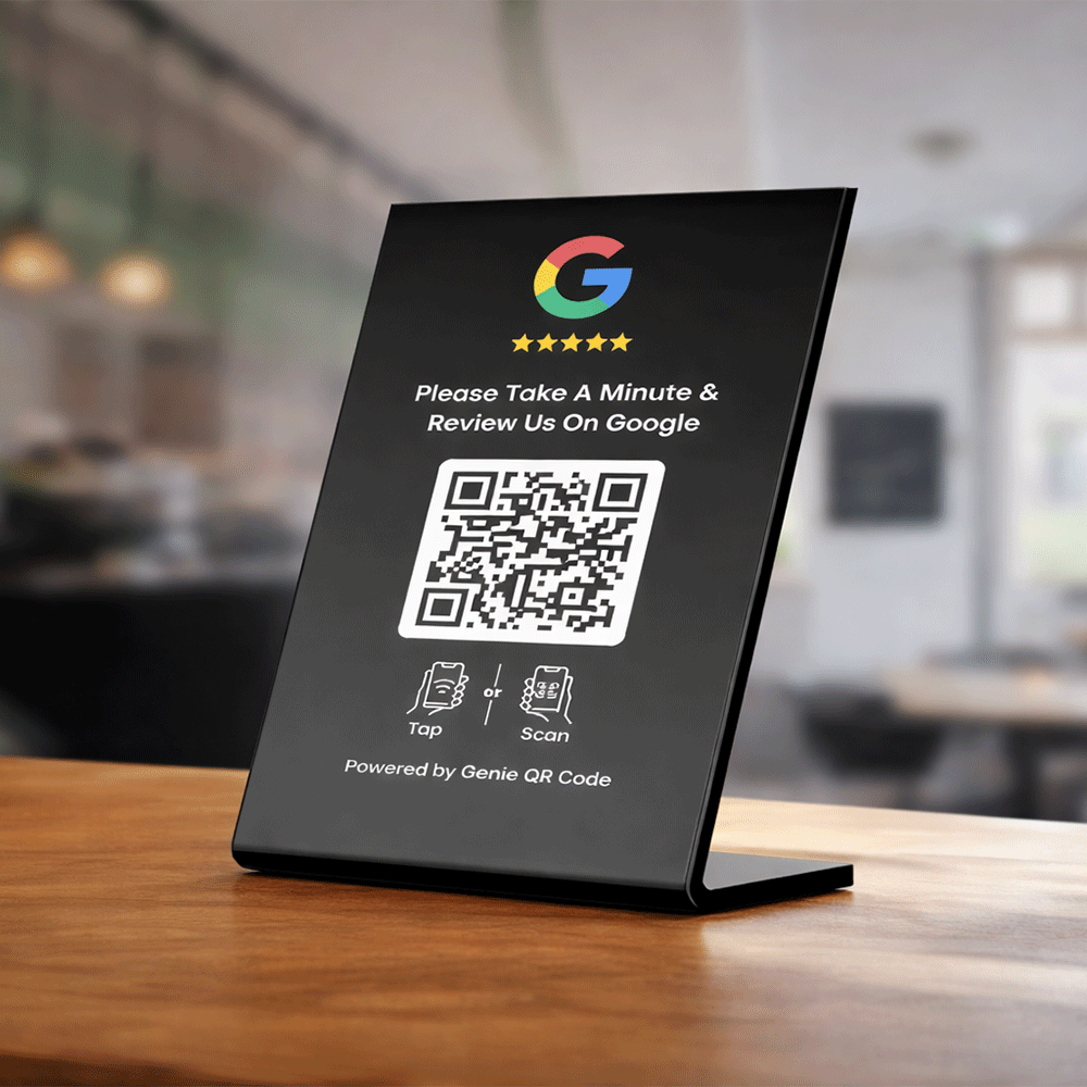 Google Review QR Code Generator for collecting customer reviews instantly