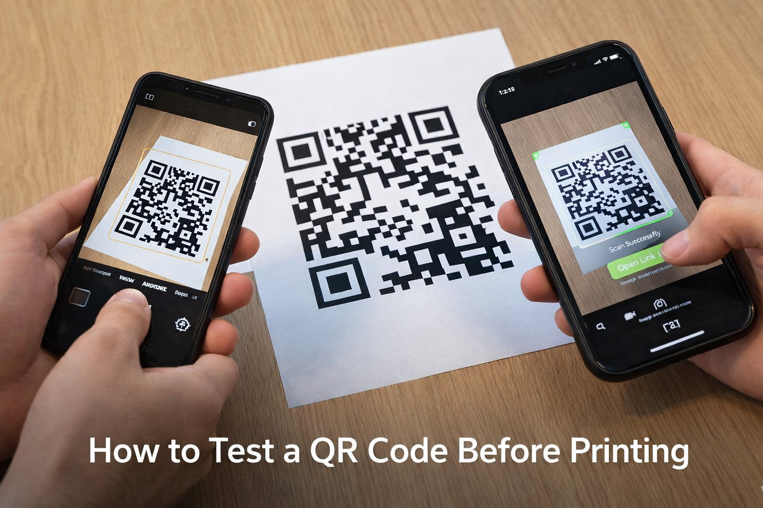 How to Test a QR Code Before Printing – Complete Step-by-Step Guide for Perfect Scanning