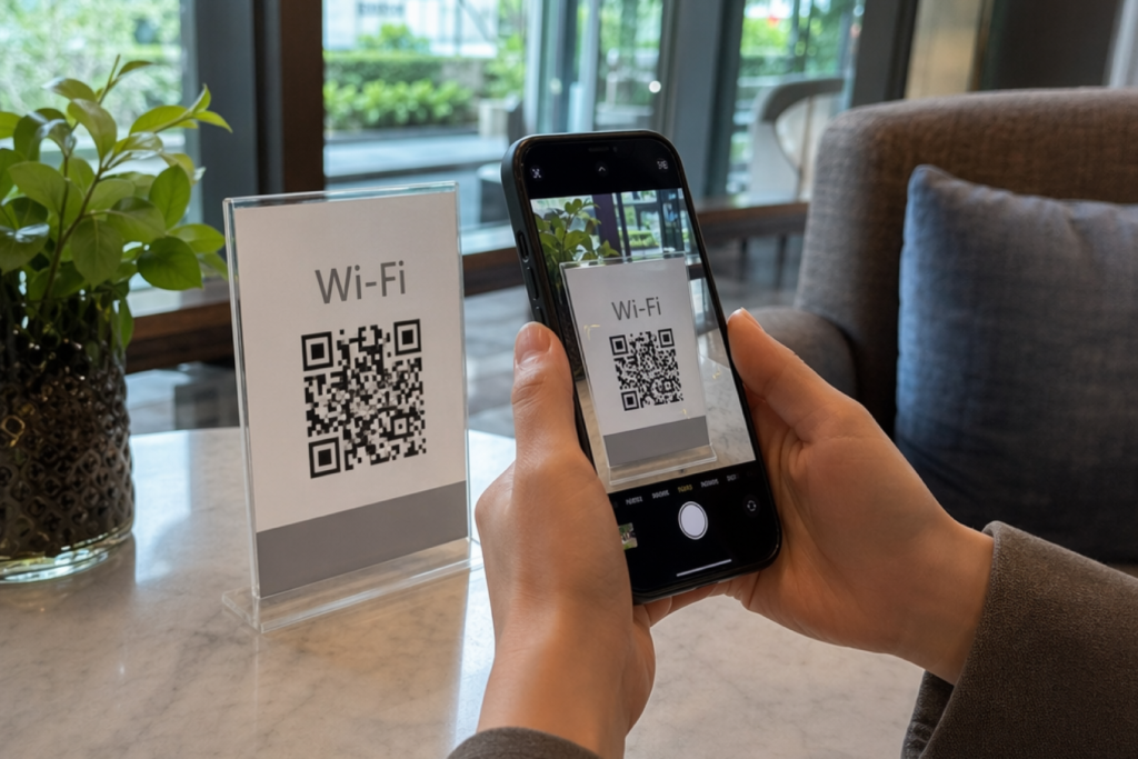 WiFi QR Code Best Practices for secure guest network access